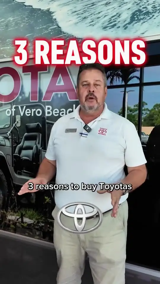 Toyota of Vero Beach: 3 reasons to buy a Toyota video
